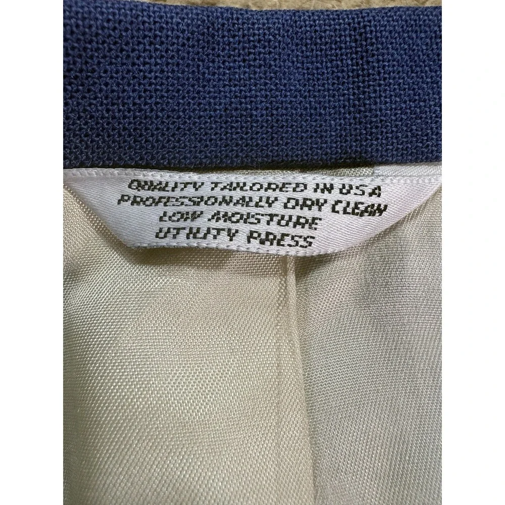 Palm‎ Beach x Eagleton's Vintage Summer Blazer Men's 32L Cotton/Linen Blue USA